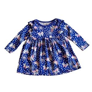 Tea Collection butterfly print dress 12-18m